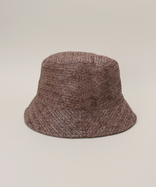 SUBLIME(サブライム)の「【SUBLiME/サブライム】MESH BRADE BUCKET HAT(ハット・メンズ・アイボリー/ブラウン・FREE)」の15枚目の写真