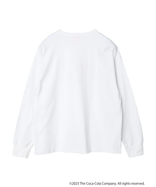 Coca Cola（コカコーラ）の「別注 Cherry Coke「R」ロンTEE（Tシャツ/カットソー・レディース・オフホワイト・FREE）」の7枚目の写真