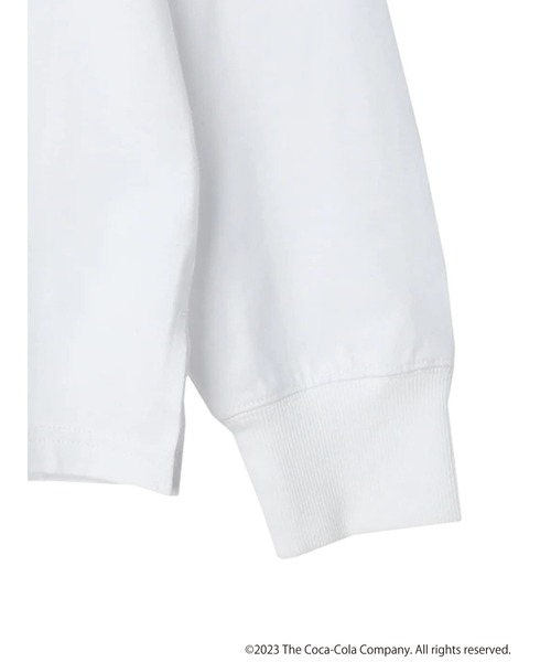 Coca Cola（コカコーラ）の「別注 Cherry Coke「R」ロンTEE（Tシャツ/カットソー・レディース・オフホワイト・FREE）」の9枚目の写真