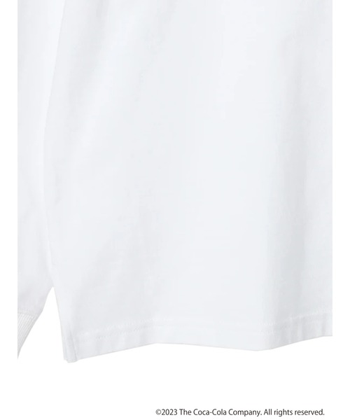Coca Cola（コカコーラ）の「別注 Cherry Coke「R」ロンTEE（Tシャツ/カットソー・レディース・オフホワイト・FREE）」の10枚目の写真