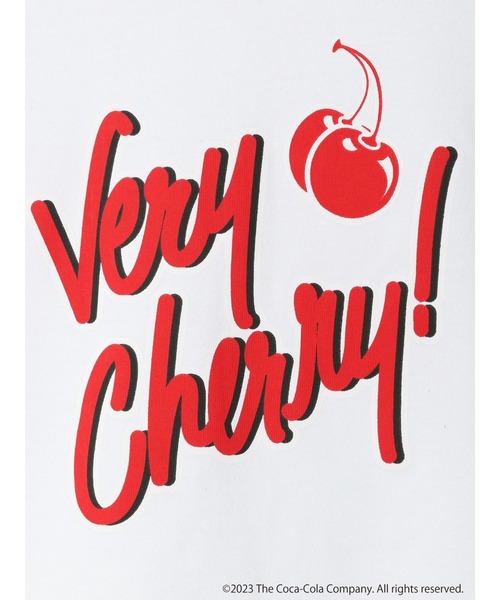 Coca Cola（コカコーラ）の「別注 Cherry Coke「R」ロンTEE（Tシャツ/カットソー・レディース・オフホワイト・FREE）」の11枚目の写真