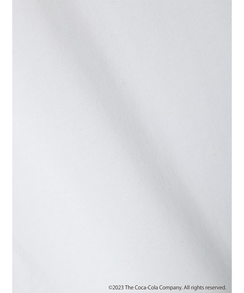 Coca Cola（コカコーラ）の「別注 Cherry Coke「R」ロンTEE（Tシャツ/カットソー・レディース・オフホワイト・FREE）」の13枚目の写真