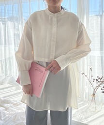 LOWRYS FARM | マルチＷＡＹドッキングシャツロングスリーブ　186128(シャツ/ブラウス)