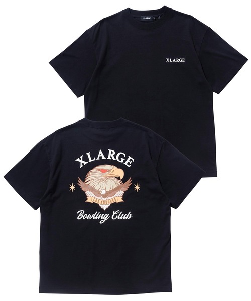 XLARGE(エクストララージ)の「BOWLING CLUB S/S TEE(Tシャツ/カットソー・メンズ・ブラック/ネイビー/ホワイト・L/M/S/XL)」の2枚目の写真