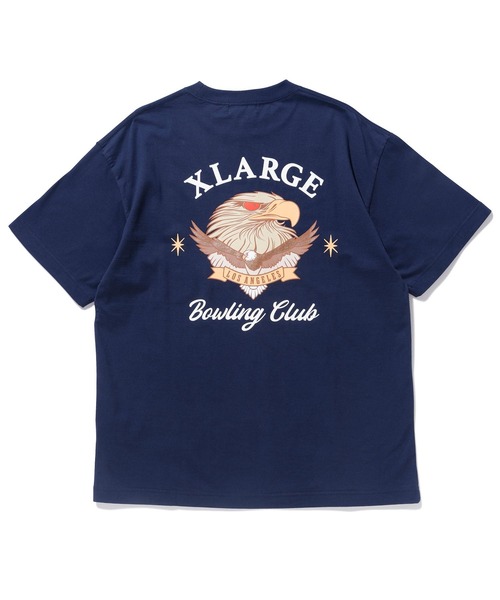 XLARGE(エクストララージ)の「BOWLING CLUB S/S TEE(Tシャツ/カットソー・メンズ・ブラック/ネイビー/ホワイト・L/M/S/XL)」の5枚目の写真