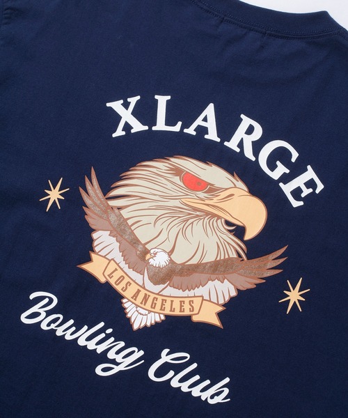 XLARGE(エクストララージ)の「BOWLING CLUB S/S TEE(Tシャツ/カットソー・メンズ・ブラック/ネイビー/ホワイト・L/M/S/XL)」の8枚目の写真