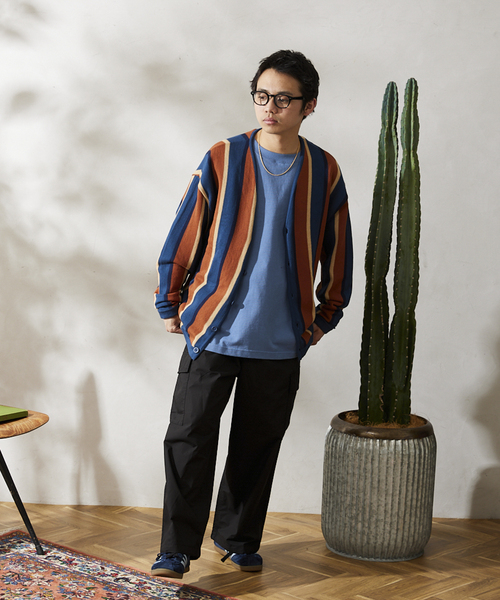 JOURNAL STANDARD relume（ジャーナルスタンダード　レリューム）の「【HOUSE HOLD / ハウスホールド】イージーワイドカーゴパンツ（カーゴパンツ・メンズ・アイボリー/カーキ/ブラック/オリーブ・LARGE/X-LARGE/MEDIUM）」の5枚目の写真