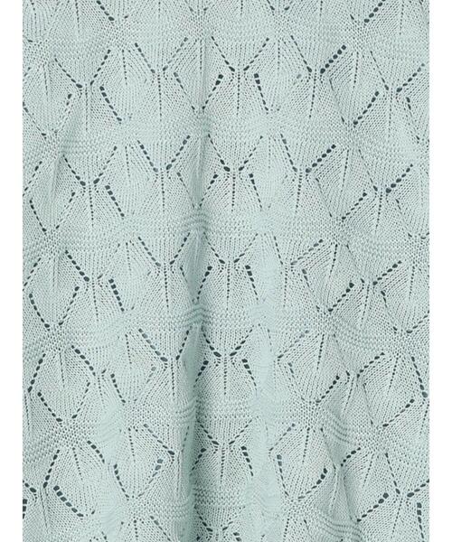 Samansa Mos2(サマンサ モスモス)の「前後着透かし裏地付カーディガン(カーディガン/ボレロ・レディース・ブラック/ベージュ/ミント・フリ-)」の22枚目の写真