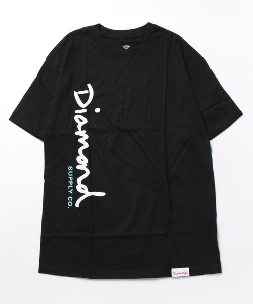 NO WAY(ノーウェイ)の「/DIAMOND SUPPLY/ダイアモンドサプライ/OG SCRIPT SS TEE(Tシャツ/カットソー・レディース・ミント/グレー/ブラック・LARGE/MEDIUM/X-LARGE)」の2枚目の写真