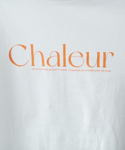 natural couture（ナチュラルクチュール）の「新色追加 / 袖口ロールアップBIGロゴT（Tシャツ/カットソー・レディース・ピンク/サックスブルー/オフホワイト/グレー・FREE）」の14枚目の写真