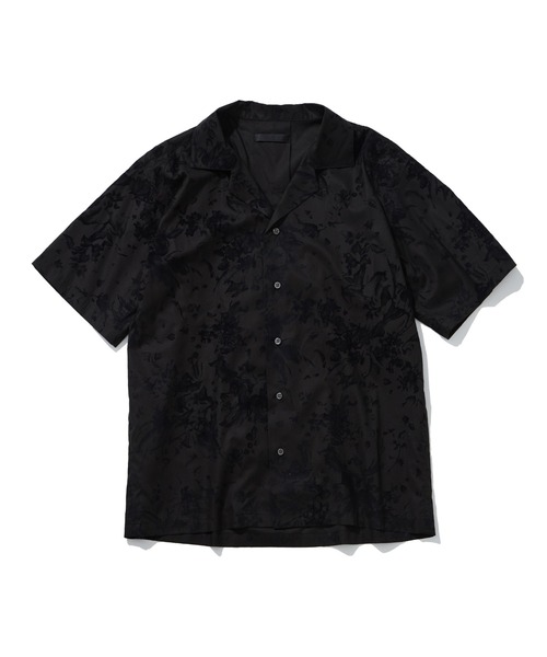 Juha(ユハ)の「【JUHA/ユハ】FLOWER FLOCKEY S/S SHIRT(シャツ/ブラウス・メンズ・ブラウン/ブラック・4/3)」の2枚目の写真
