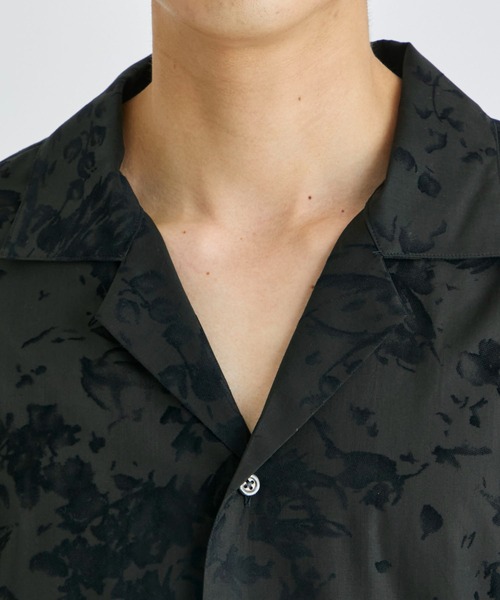 Juha(ユハ)の「【JUHA/ユハ】FLOWER FLOCKEY S/S SHIRT(シャツ/ブラウス・メンズ・ブラウン/ブラック・4/3)」の7枚目の写真