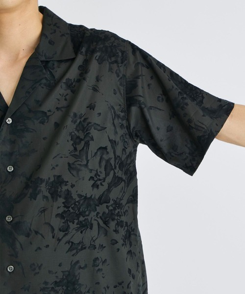 Juha(ユハ)の「【JUHA/ユハ】FLOWER FLOCKEY S/S SHIRT(シャツ/ブラウス・メンズ・ブラウン/ブラック・4/3)」の8枚目の写真