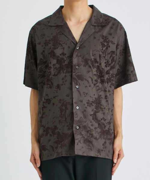 Juha(ユハ)の「【JUHA/ユハ】FLOWER FLOCKEY S/S SHIRT(シャツ/ブラウス・メンズ・ブラウン/ブラック・4/3)」の12枚目の写真