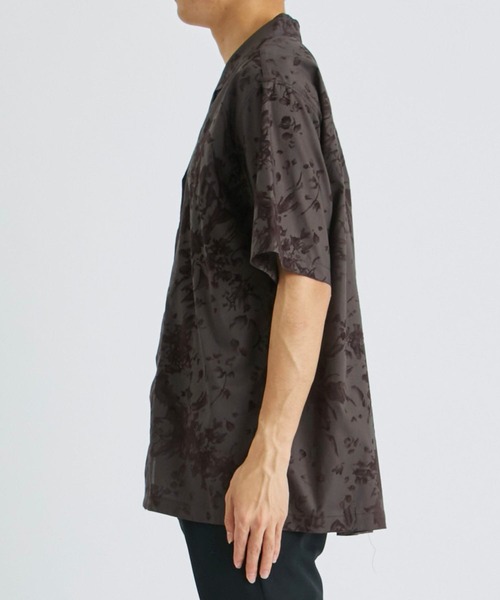 Juha(ユハ)の「【JUHA/ユハ】FLOWER FLOCKEY S/S SHIRT(シャツ/ブラウス・メンズ・ブラウン/ブラック・4/3)」の13枚目の写真