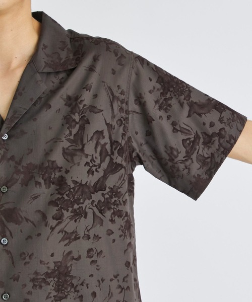 Juha(ユハ)の「【JUHA/ユハ】FLOWER FLOCKEY S/S SHIRT(シャツ/ブラウス・メンズ・ブラウン/ブラック・4/3)」の16枚目の写真