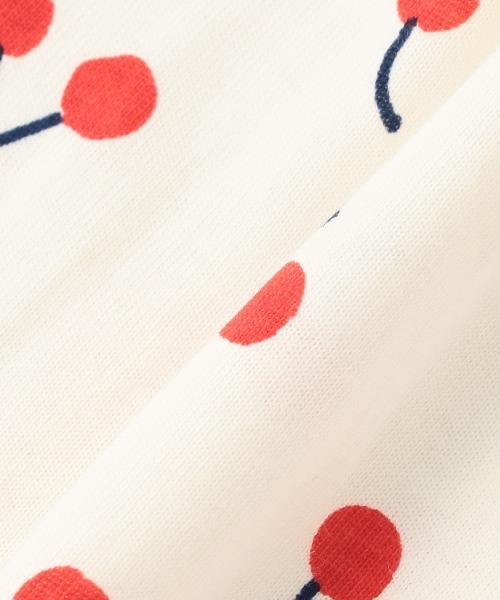 baby cheer（ベイビーチアー）の「さくらんぼ柄ワンピース（ワンピース・キッズ・レッド・80ｃｍ/90cm/110cm/100cm/120cm）」の8枚目の写真