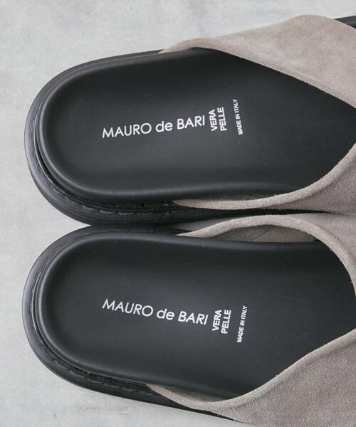MEN'S MELROSE（メンズメルローズ）の「【MAURO de BARI/マウロデバーリ】1730 クロスストラップサンダル（サンダル・メンズ・グレー/ブラック・40/41/42）」の5枚目の写真