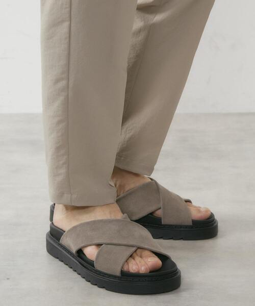 MEN'S MELROSE（メンズメルローズ）の「【MAURO de BARI/マウロデバーリ】1730 クロスストラップサンダル（サンダル・メンズ・グレー/ブラック・40/41/42）」の7枚目の写真