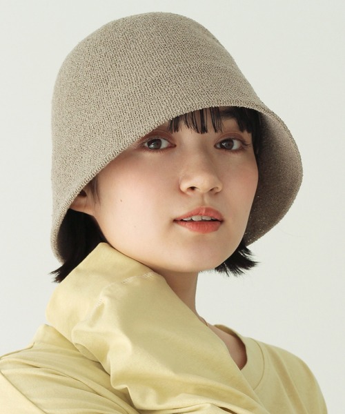 Crisp（クリスプ）の「サーモベルハット（ハット・レディース・アイボリー/グレー/ブラック・FREE）」の5枚目の写真