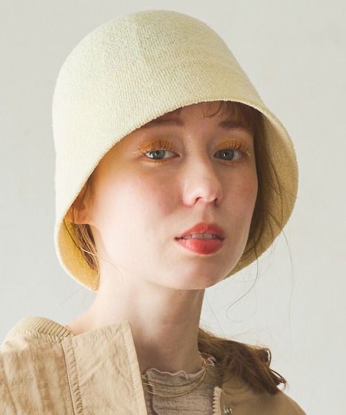 Crisp（クリスプ）の「サーモベルハット（ハット・レディース・アイボリー/グレー/ブラック・FREE）」の11枚目の写真