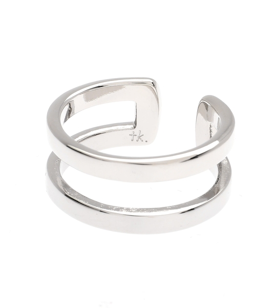 tk.TAKEO KIKUCHI(ティーケータケオキクチ)の「◆日本製真鍮リング(リング・レディース・シルバー/シルバー系/シルバー系5・11/19)」の6枚目の写真