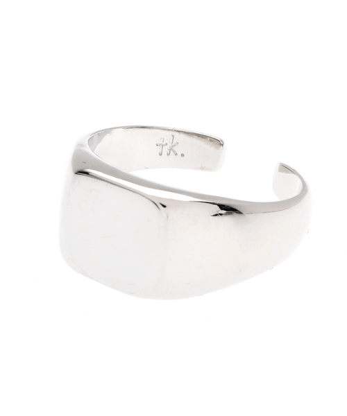 tk.TAKEO KIKUCHI(ティーケータケオキクチ)の「◆日本製真鍮リング(リング・レディース・シルバー/シルバー系/シルバー系5・11/19)」の7枚目の写真