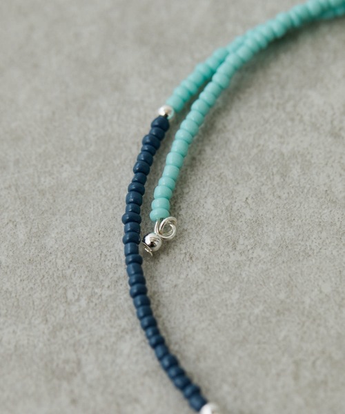 PAPILLONNER（パピヨネ）の「ビーズチョーカー（チョーカー・レディース・クリア/ブルー・FREE）」の16枚目の写真