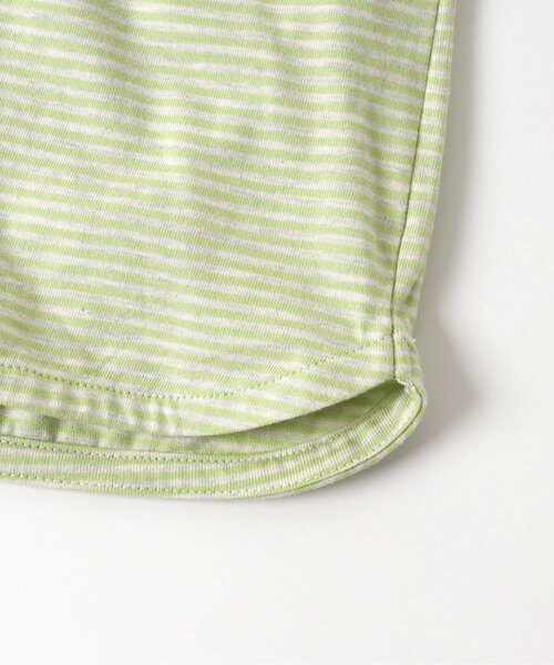 F.O.KIDS（エフオーキッズ）の「サイドスリットボーダーノースリーブ（タンクトップ・キッズ・ネイビー/オレンジ/グリーン/ブラック・80/90/95/100/110/120/130/140/150）」の7枚目の写真