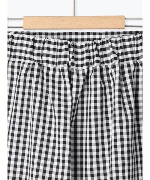 ehka sopo（エヘカソポ）の「ギンガムチェックナロースカート（スカート・レディース・キャメル/グリーン/ブラック・ﾌﾘ-）」の6枚目の写真