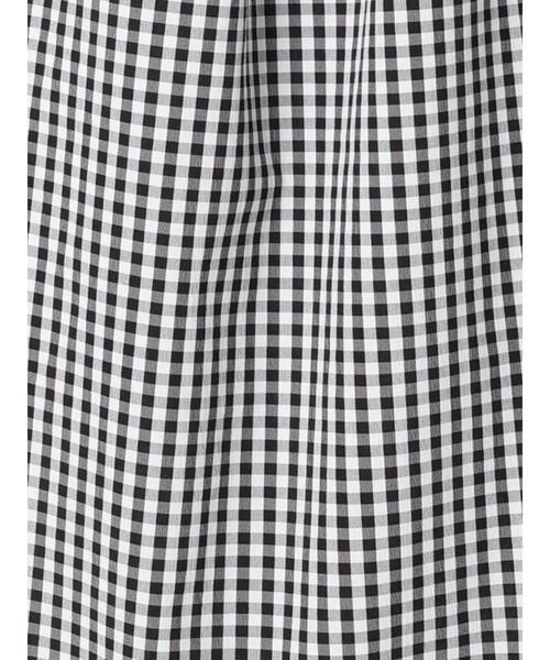 ehka sopo（エヘカソポ）の「ギンガムチェックナロースカート（スカート・レディース・キャメル/グリーン/ブラック・ﾌﾘ-）」の5枚目の写真