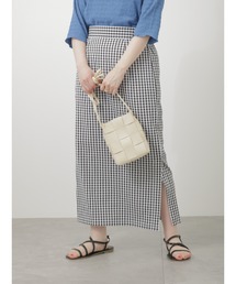 ehka sopo | ギンガムチェックナロースカート(スカート)