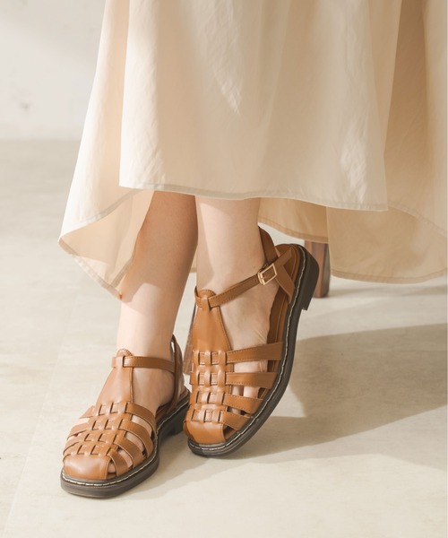Ambre Neige(アンブルネージュ)の「グルカサンダル/【WEB/EC限定商品】(サンダル・レディース・ダークブラウン/キャメル/アイボリー・LARGE/MEDIUM)」の21枚目の写真