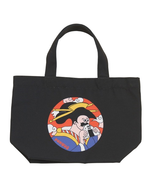 PUNYUS（プニュズ）の「芸者ランチトートバッグ（トートバッグ・レディース・アイボリー/ブラック・FREE）」の12枚目の写真