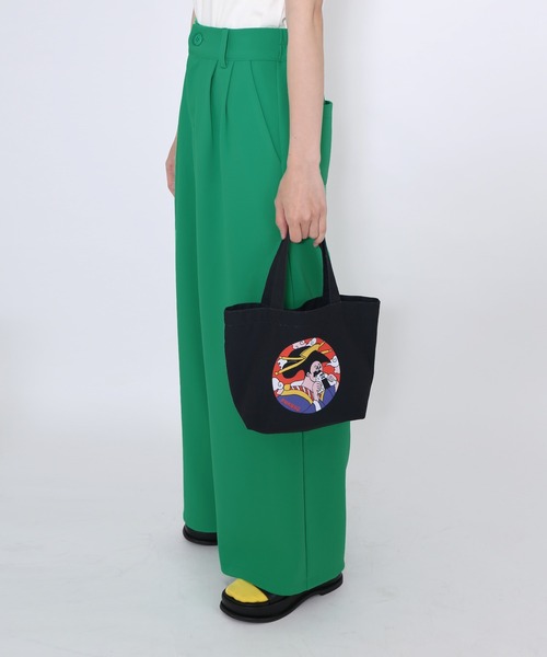 PUNYUS（プニュズ）の「芸者ランチトートバッグ（トートバッグ・レディース・アイボリー/ブラック・FREE）」の8枚目の写真