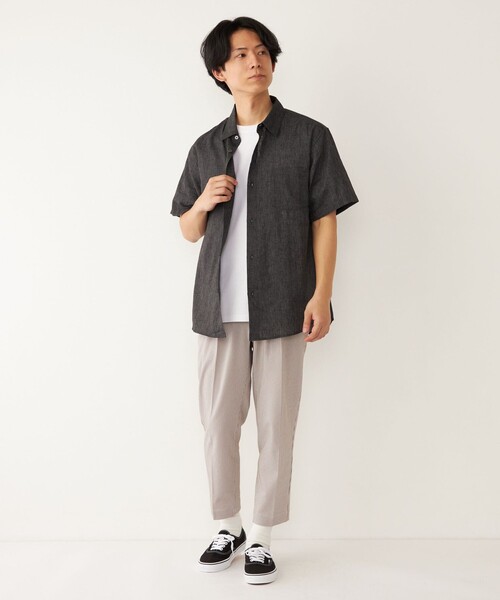 SHIPS Colors(シップス カラーズ)の「SHIPS Colors: カット サッカー アンクルカット パンツ セットアップ対応(その他パンツ・メンズ・グレー/ネイビー/ベージュ・LARGE/MEDIUM/SMALL)」の12枚目の写真