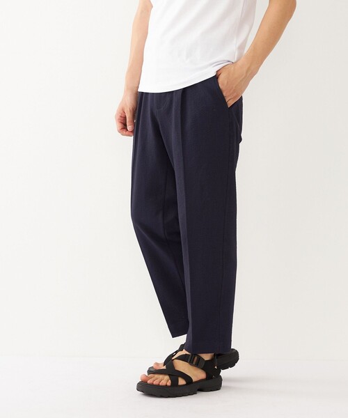 SHIPS Colors(シップス カラーズ)の「SHIPS Colors: カット サッカー アンクルカット パンツ セットアップ対応(その他パンツ・メンズ・グレー/ネイビー/ベージュ・LARGE/MEDIUM/SMALL)」の15枚目の写真