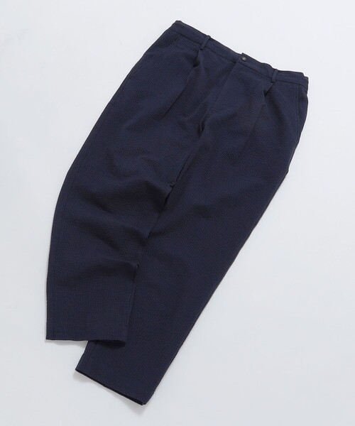 SHIPS Colors(シップス カラーズ)の「SHIPS Colors: カット サッカー アンクルカット パンツ セットアップ対応(その他パンツ・メンズ・グレー/ネイビー/ベージュ・LARGE/MEDIUM/SMALL)」の22枚目の写真