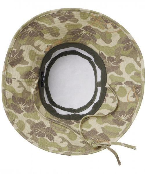 ROXY（ロキシー）の「PALM BEACH/ロキシーハット（ハット・レディース・ブラウン/カモフラージュ/マルチ・FREE）」の11枚目の写真