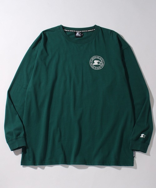 STARTER BLACK LABEL(スターターブラックレーベル)の「【STARTER /スターター】サークル発泡プリント ロングスリーブTシャツ(Tシャツ/カットソー・メンズ・ホワイト/グリーン/ブラック・M/L/XL)」の21枚目の写真