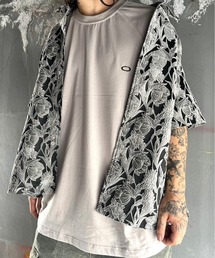 TGNS（ツーガンズ）の「【TGNS】Ring Embroidered Raglan Sleeve Tee / 【ツーガンズ】リングロゴプリント半袖Tシャツ（Tシャツ/カットソー）」
