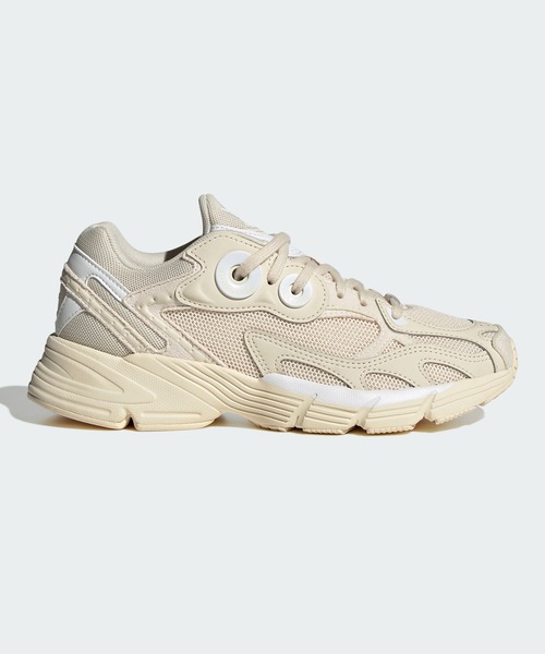 adidas(アディダス)の「アディダス アスター / adidas ASTIR / 厚底スニーカー / アディダスオリジナルス adidas Originals(スニーカー・レディース・ホワイト/ブラウン・22.0cm/22.5cm/23.0cm/23.5cm/24.0cm/24.5cm/25.0cm/25.5cm/26.0cm/26.5cm/27.0cm/27.5cm/28.0cm)」の8枚目の写真