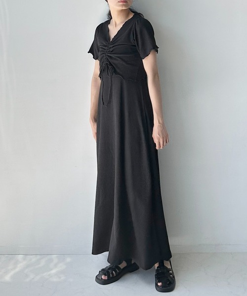 専用です [なさま　ワンピースとブラウスの2点] AS KNOW AS plus（アズノゥアズプラス）の「〇クロスデザインブラウス