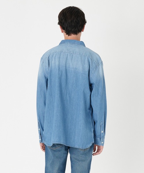 【セール】Levi's/リーバイス JACKSON ワーカーシャツ ライトインディゴ FRANKLIN（シャツ/ブラウス）｜Levi's（リーバイス）
