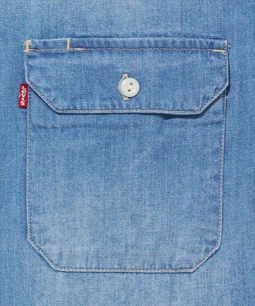 【セール】Levi's/リーバイス JACKSON ワーカーシャツ ライトインディゴ FRANKLIN（シャツ/ブラウス）｜Levi's（リーバイス）