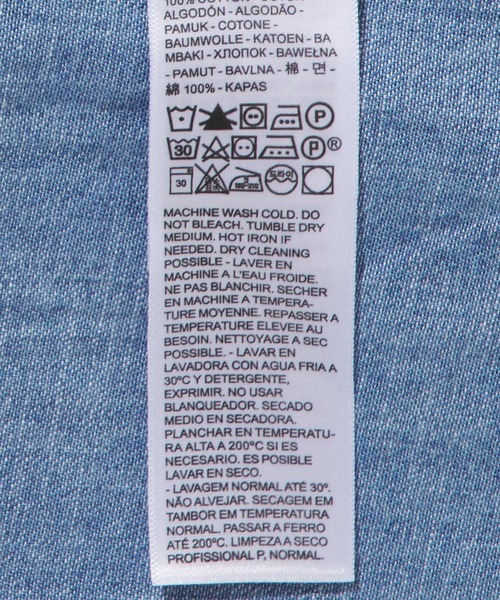 【セール】Levi's/リーバイス JACKSON ワーカーシャツ ライトインディゴ FRANKLIN（シャツ/ブラウス）｜Levi's（リーバイス）