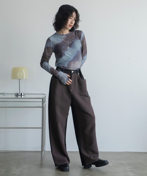 ETRE TOKYO 新作 完売 シアーレイヤードロンTee インナー 新品 ETRE TOKYO 新作 完売 シアーレイヤードロンTee インナー 新品
