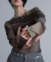 VACANCY（ヴァカンシー）の「アート柄シアーインナー/新柄追加（Tシャツ/カットソー）」