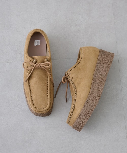 COLONY 2139(コロニートゥーワンスリーナイン)の「厚底モカシンシューズ(モカシン/デッキシューズ・レディース・ベージュ/ブラック・SMALL/MEDIUM/LARGE)」の18枚目の写真