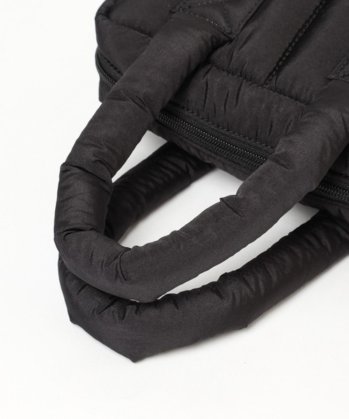 PBLIM(ページボーイリム)の「PBLIM/ナイロンナカワタミニバック(ハンドバッグ・レディース・ホワイト/ブラック/ライム・FREE)」の8枚目の写真